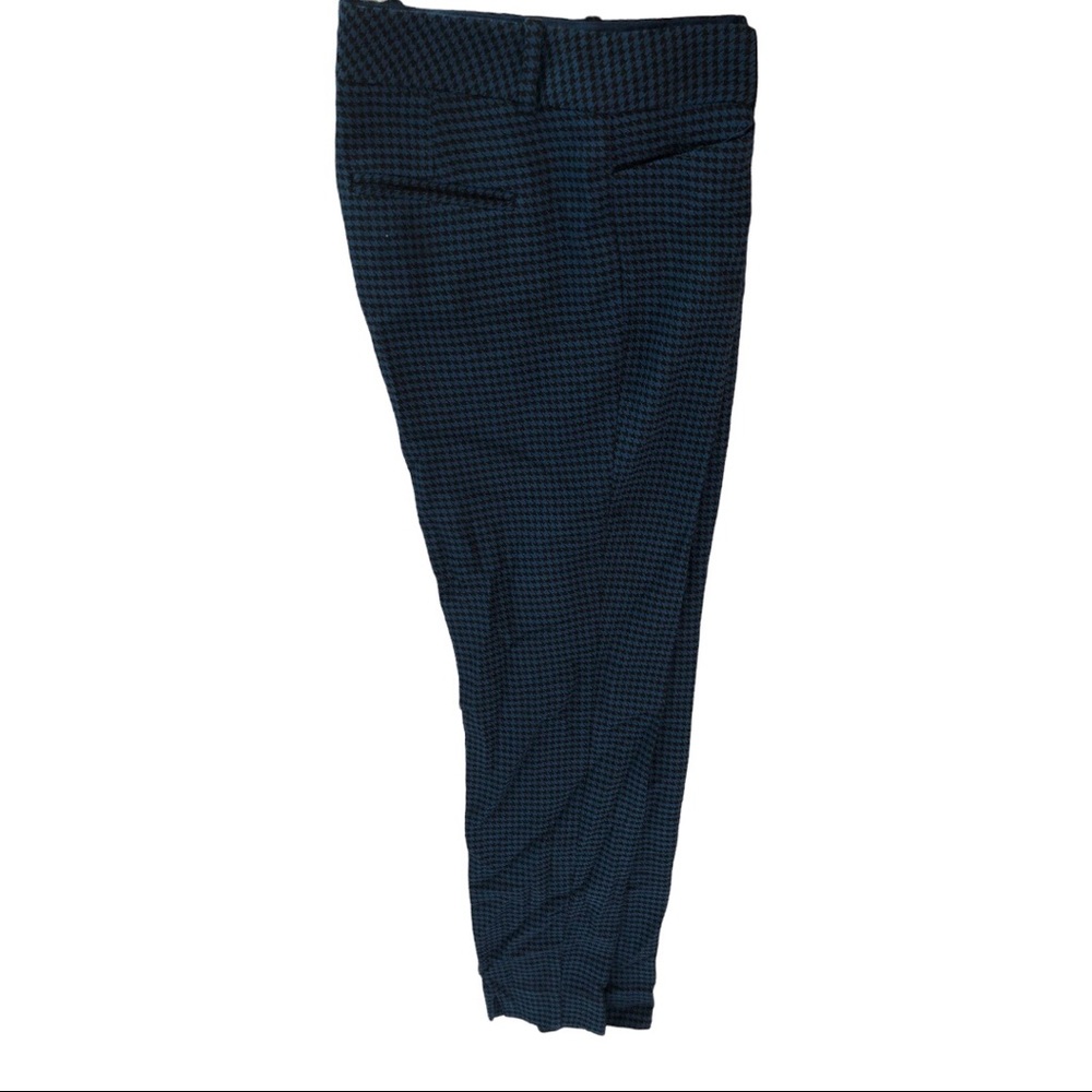 The limited drew fit blue black houndstooth tapered slim fit capri size 4 - Picture 5 of 5